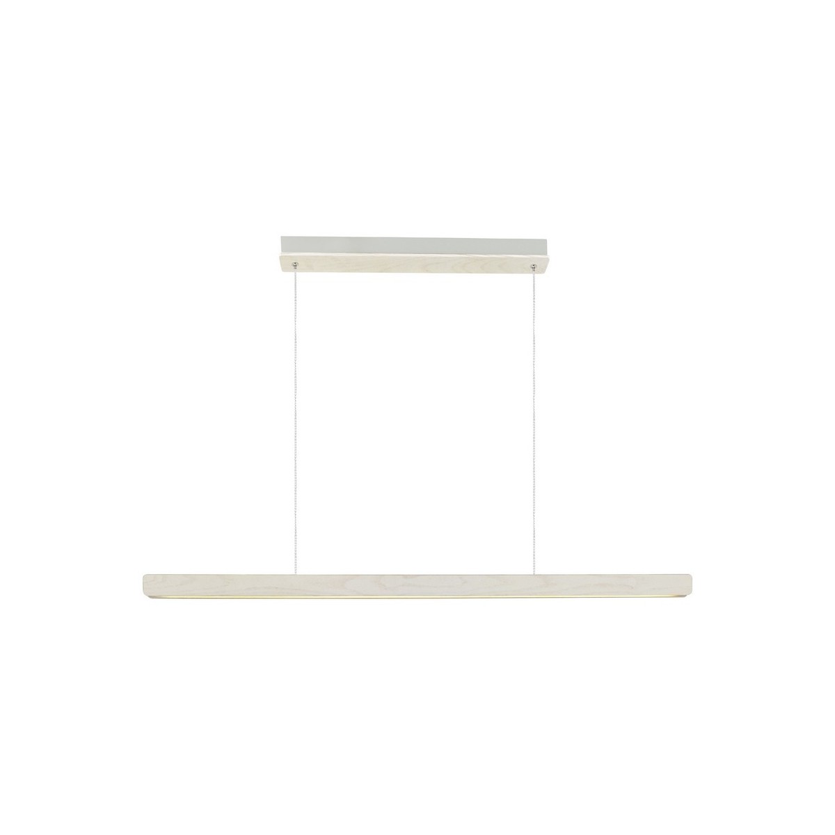 Suspension ILGAS Bois Blanc LED Intégré - NORDLUX 2412053001 