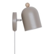 Applique murale GASTON Métal Marron clair E27 - NORDLUX 2412671018 