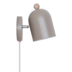 Applique murale GASTON Métal Marron clair E27 - NORDLUX 2412671018 