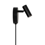 Applique murale OMARI Round Métal Noir LED Intégré - NORDLUX 2612501003 