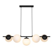 Suspension LILLY 5 spot Métal Noir E14 - NORDLUX 2612623003 
