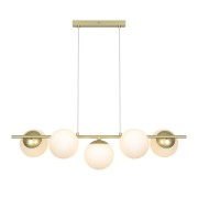 Suspension LILLY 5 spot Métal Laiton E14 - NORDLUX 2612623035 