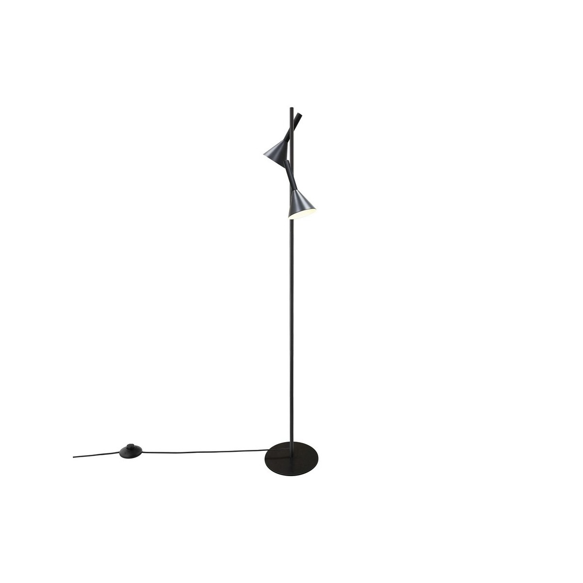 Lampadaire KELVIS Métal Noir GU10 - NORDLUX 2612784003 