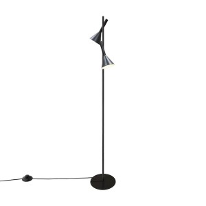 Lampadaire KELVIS Métal Noir GU10 - NORDLUX 2612784003 