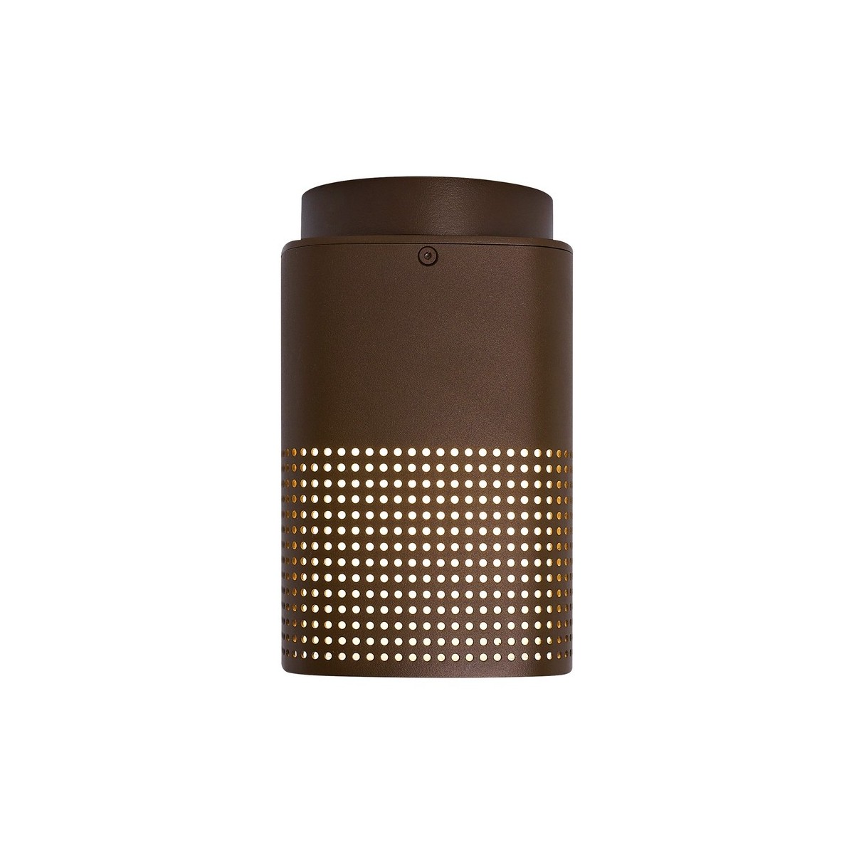 Plafonnier Sidara Aluminium Seaside marron metallise E27 - NORDLUX 2618406218 