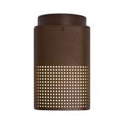 Plafonnier Sidara Aluminium Seaside marron metallise E27 - NORDLUX 2618406218 
