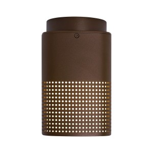Plafonnier Sidara Aluminium Seaside marron metallise E27 - NORDLUX 2618406218 