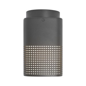 Plafonnier Sidara Aluminium Seaside anthracite E27 - NORDLUX 2618406250 