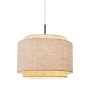 Suspension TAKAI 30 Textile Beige E27 - DESIGN FOR THE PEOPLE 2620003018 
