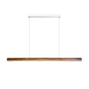Suspension Akeno Bois Marron LED Intégré - DESIGN FOR THE PEOPLE 2620113014 