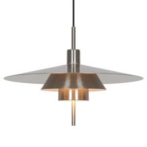 Suspension Latika Métal Chrome brossé E27 - DESIGN FOR THE PEOPLE 2620133033 