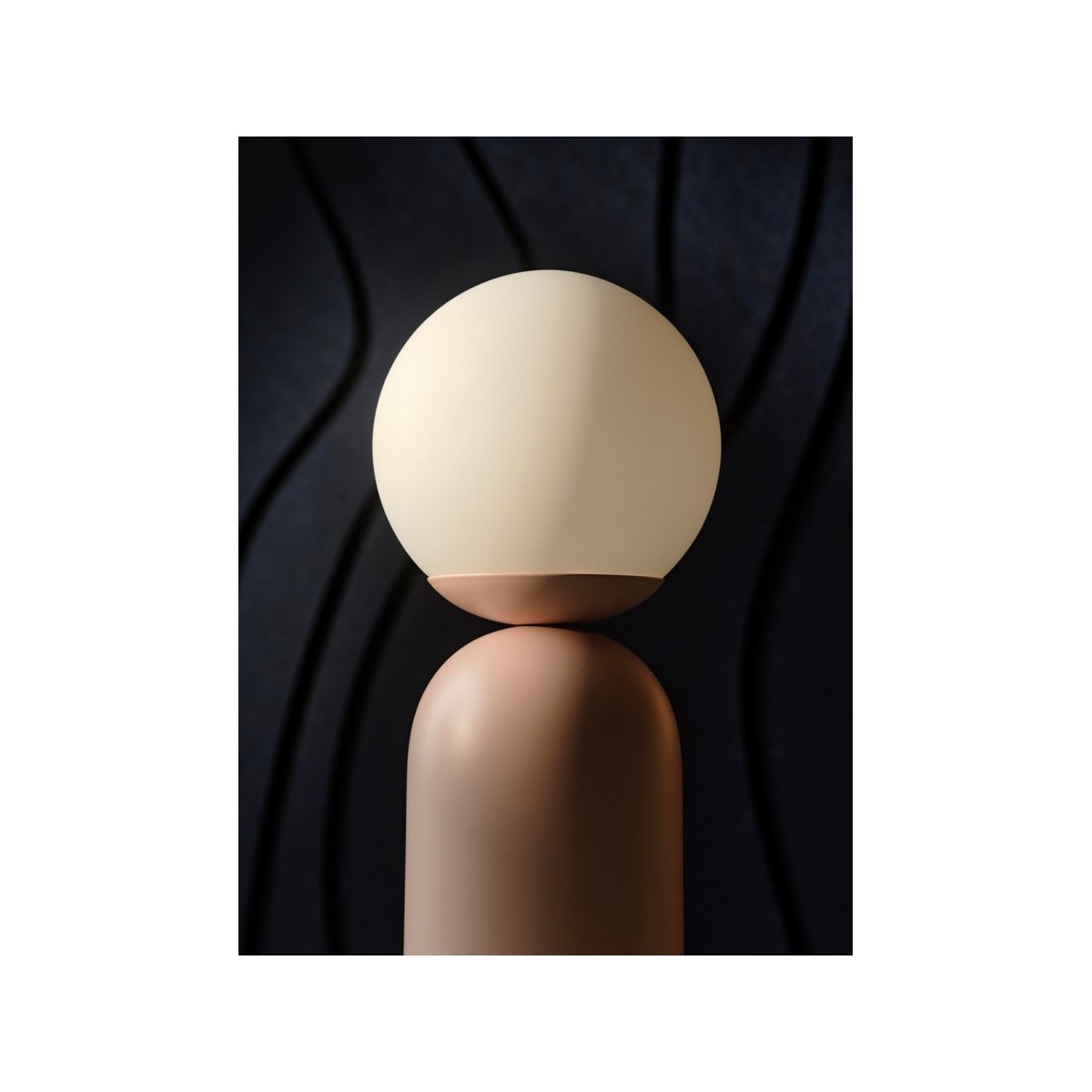 Lampe à poser NOTTI Métal Rose poudré E14 - NORDLUX 2011035057 