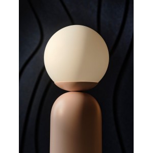 Lampe à poser NOTTI Métal Rose poudré E14 - NORDLUX 2011035057 