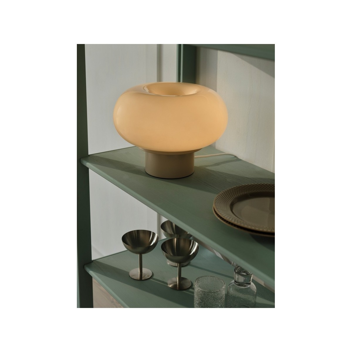 Lampe à poser MALTI Verrerie Beige E27 - NORDLUX 2612825009 