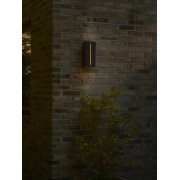 Applique murale double Clarini Métal Seaside noir E27 - NORDLUX 2618151203 