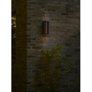 Applique murale double Clarini Métal Seaside noir E27 - NORDLUX 2618151203 