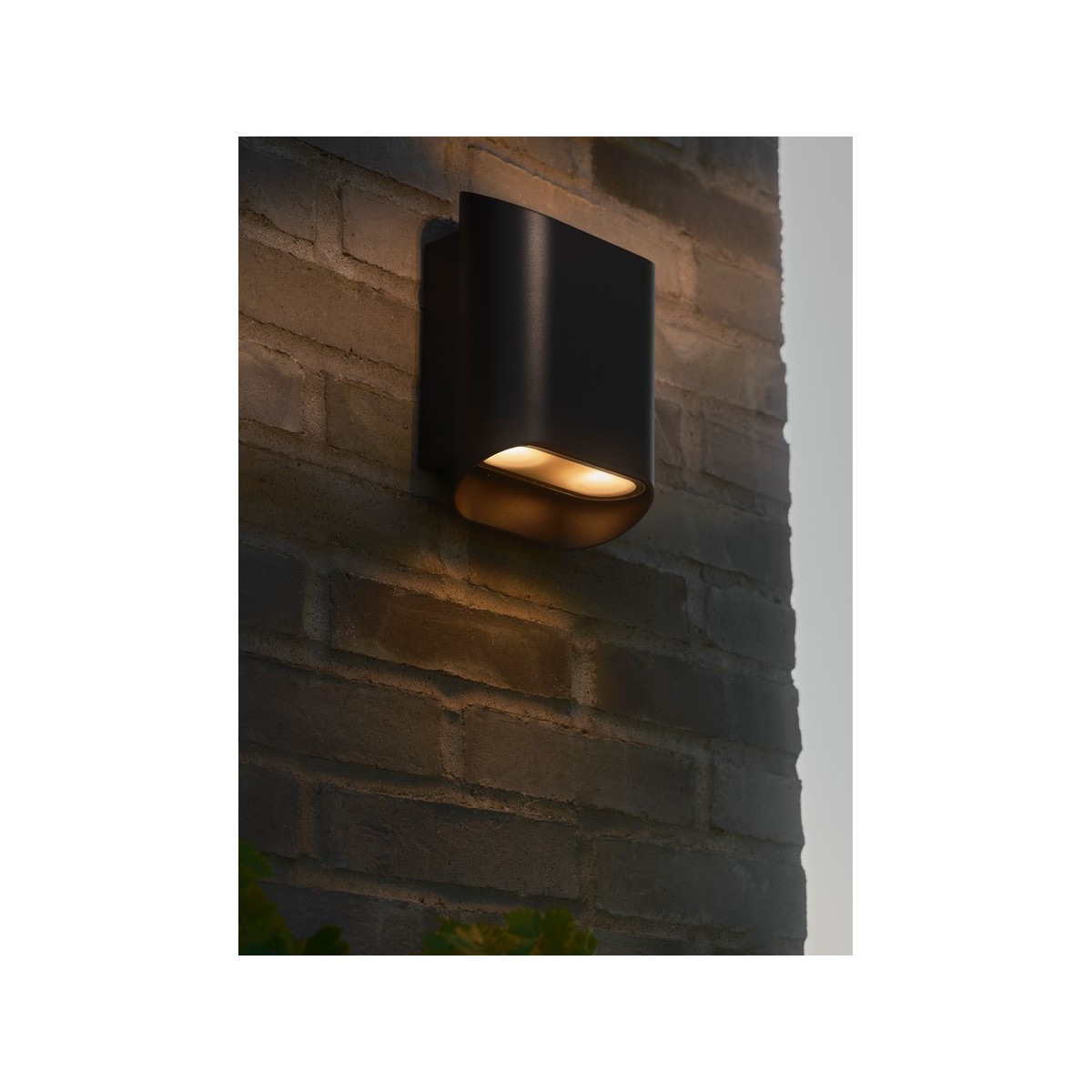 Applique murale double NICO 22 Round Maxi Métal Noir GU10 - NORDLUX 2618191003 