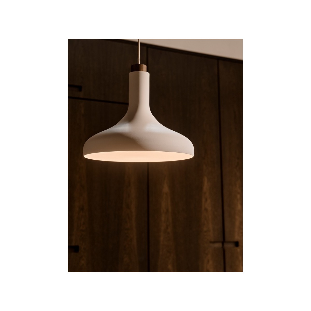 Suspension FUJI Métal Beige E27 - DESIGN FOR THE PEOPLE 2620153009 