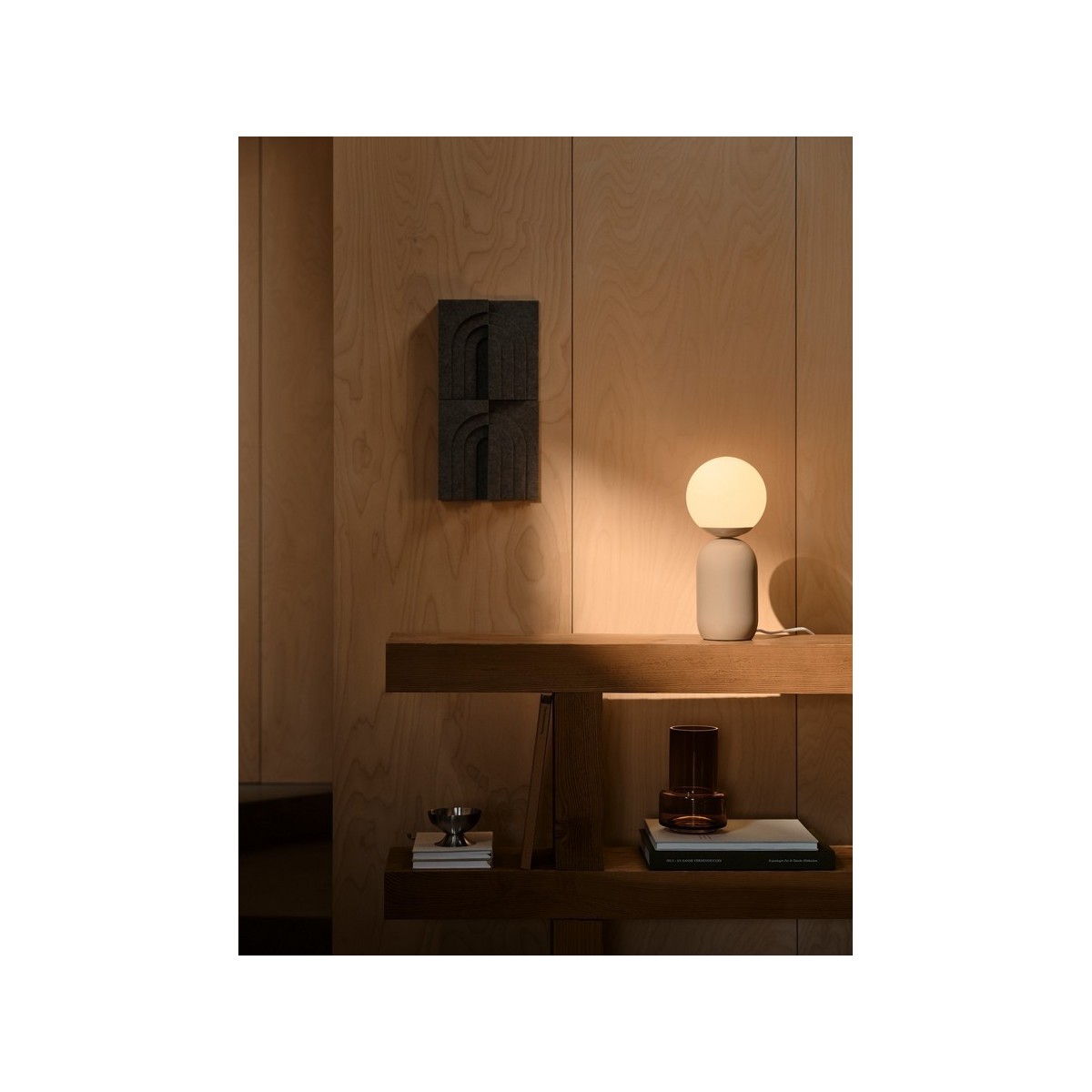 Lampe à poser NOTTI Métal Marron clair E14 - NORDLUX 2011035018 