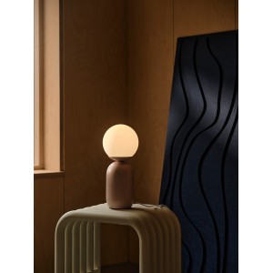Lampe à poser NOTTI Métal Rose poudré E14 - NORDLUX 2011035057 