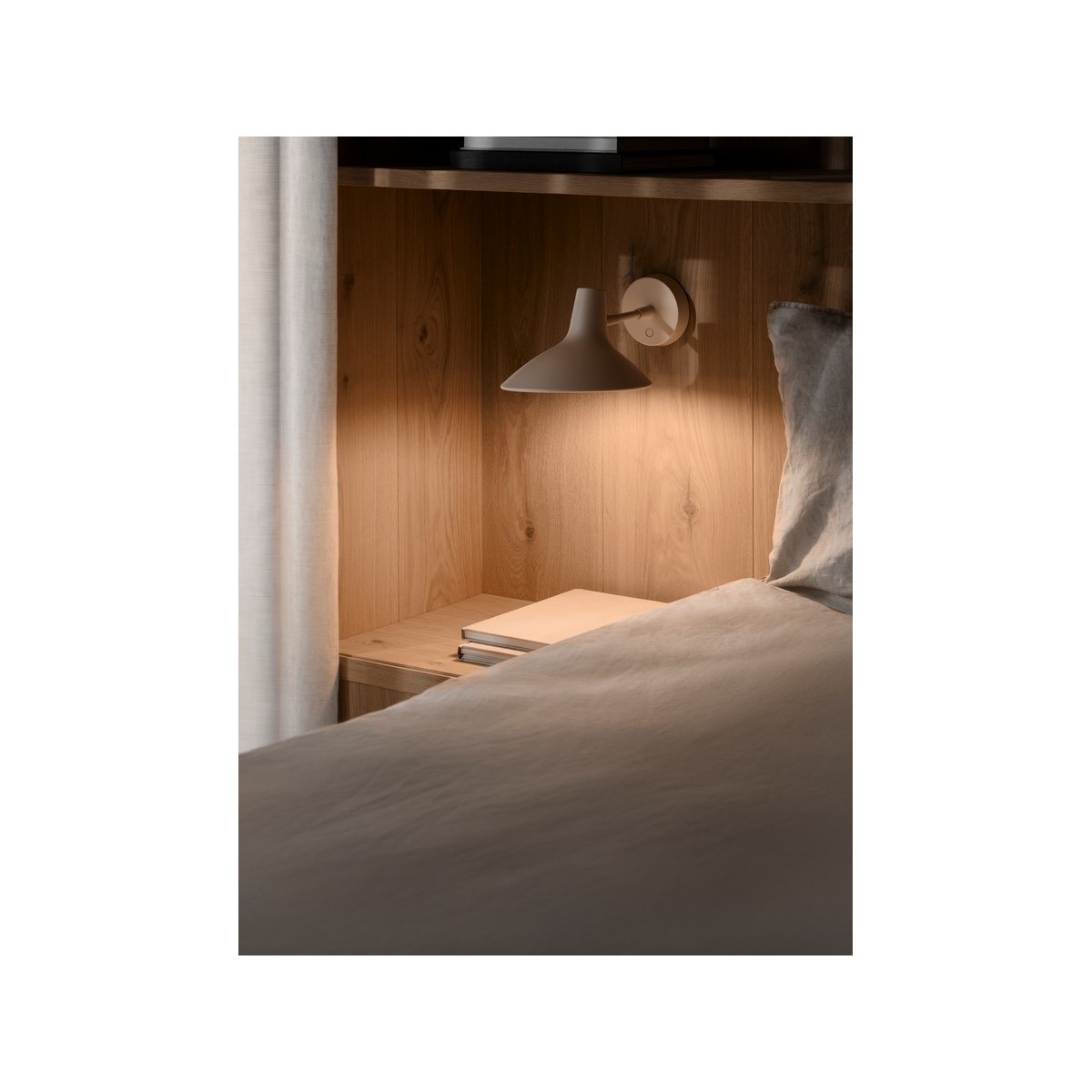 Applique murale DARCI Short Métal Sablé E14 - DESIGN FOR THE PEOPLE 2320221008 