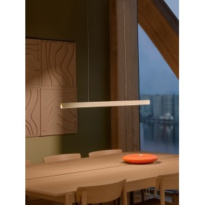 Suspension ILGAS Bois Blanc LED Intégré - NORDLUX 2412053001 