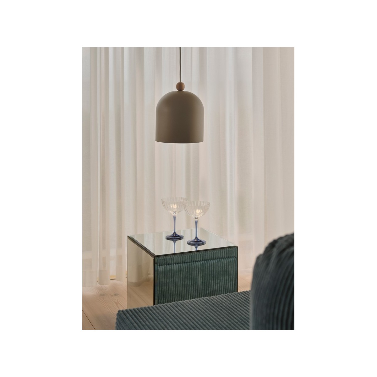 Suspension GASTON Métal Marron clair E27 - NORDLUX 2412653018 