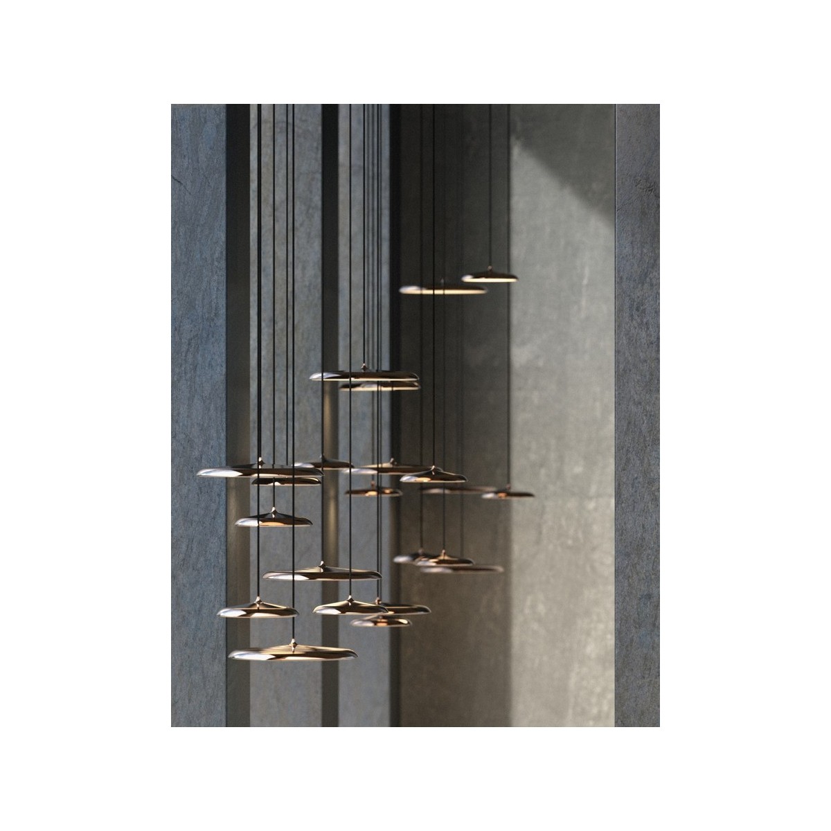 Suspension - ARTIST - Métal - Cuivre - LED Module Incl. DESIGN FOR THE PEOPLE 2420203030 