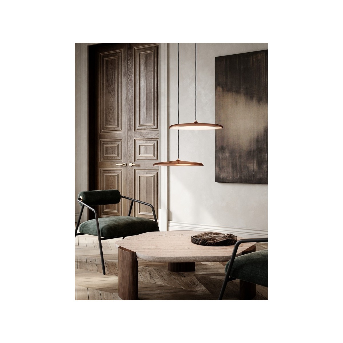 Suspension - ARTIST - Métal - Cuivre - LED Module Incl. DESIGN FOR THE PEOPLE 2420223030 