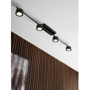 Spoterie CLYDE X4 V2 Métal Noir LED Module Inclus - NORDLUX 2512760103 