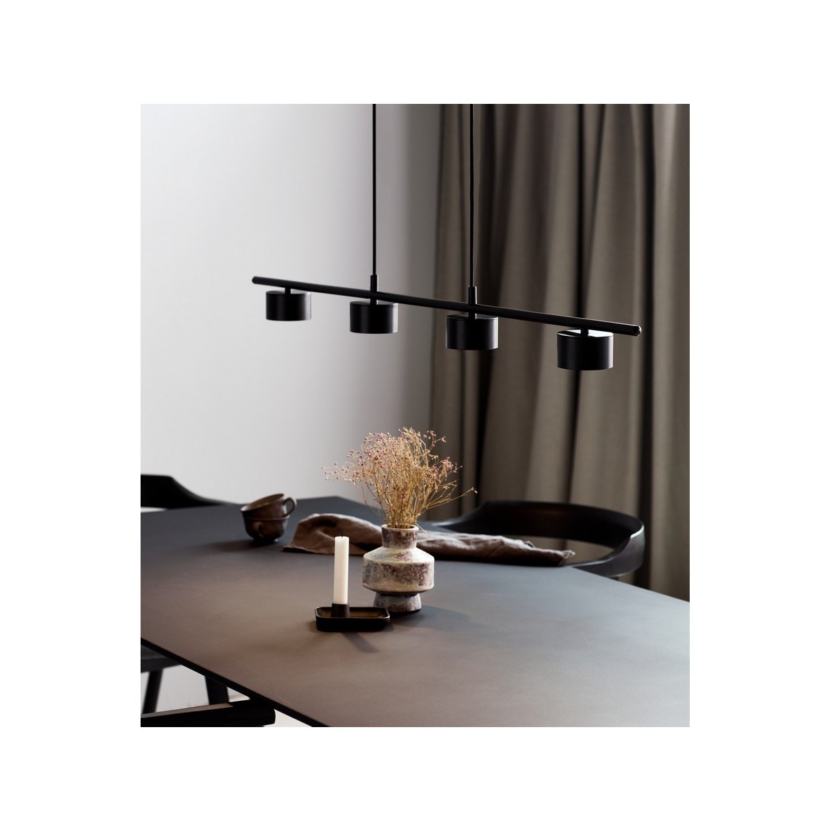 Spoterie CLYDE V2 Métal Noir LED Module Inclus - NORDLUX 2512783003 