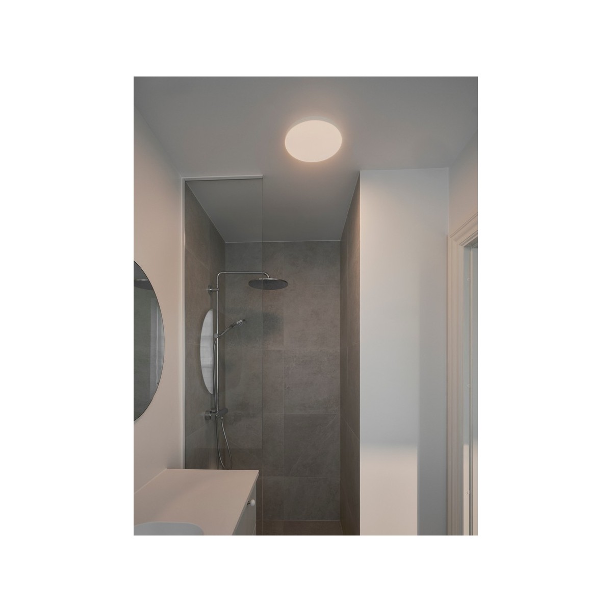 Plafonnier Serenova 28 plastique Blanc LED Intégré - NORDLUX 2610056001 