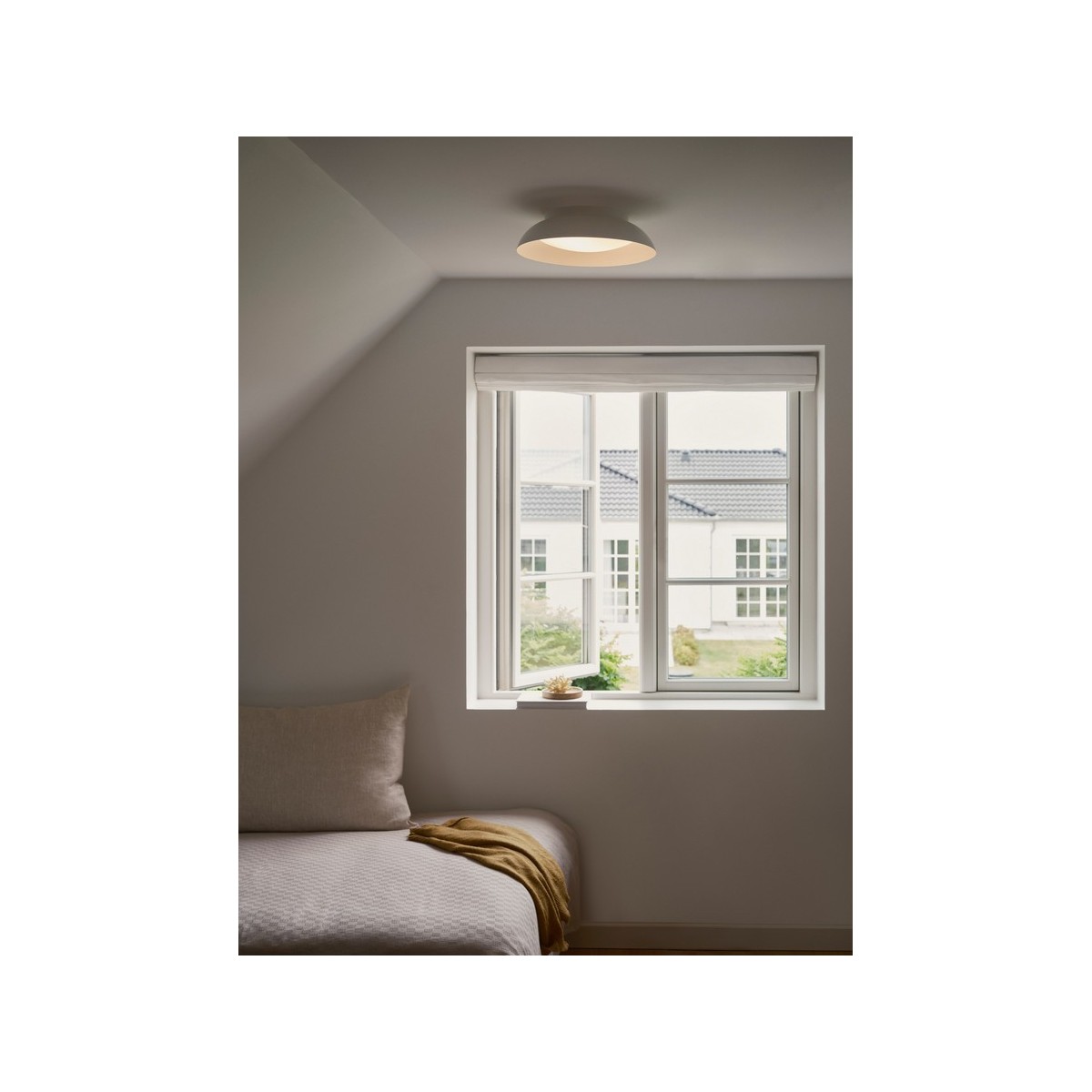 Plafonnier Nivora 38 Métal Blanc E27 - NORDLUX 2610156001 
