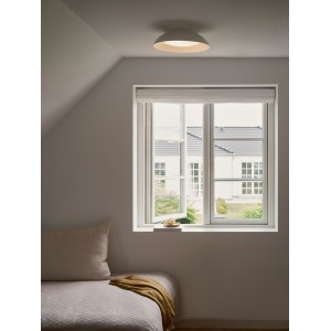 Plafonnier Nivora 38 Métal Blanc E27 - NORDLUX 2610156001 