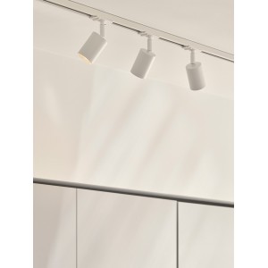 Luminaire sur rail ExplorLink Métal Blanc GU10 - NORDLUX 2610189901 