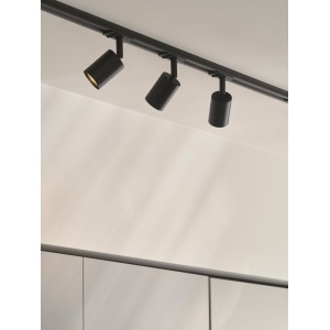 Luminaire sur rail ExplorLink Métal Noir GU10 - NORDLUX 2610189903 