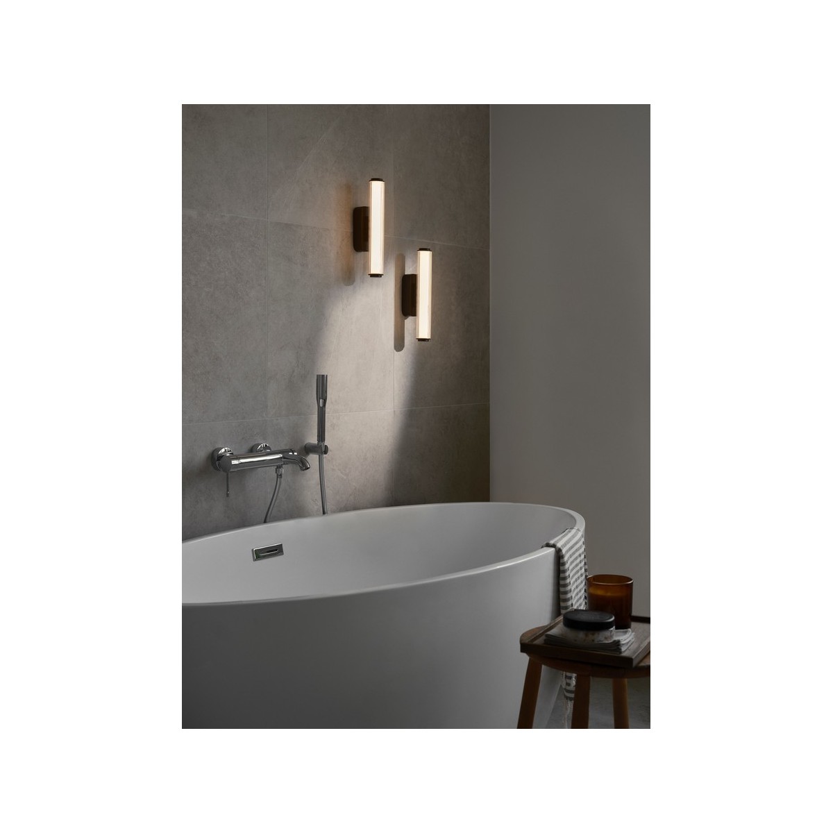 Applique murale double Virelle 32 plastique Noir LED Intégré - NORDLUX 2610221003 