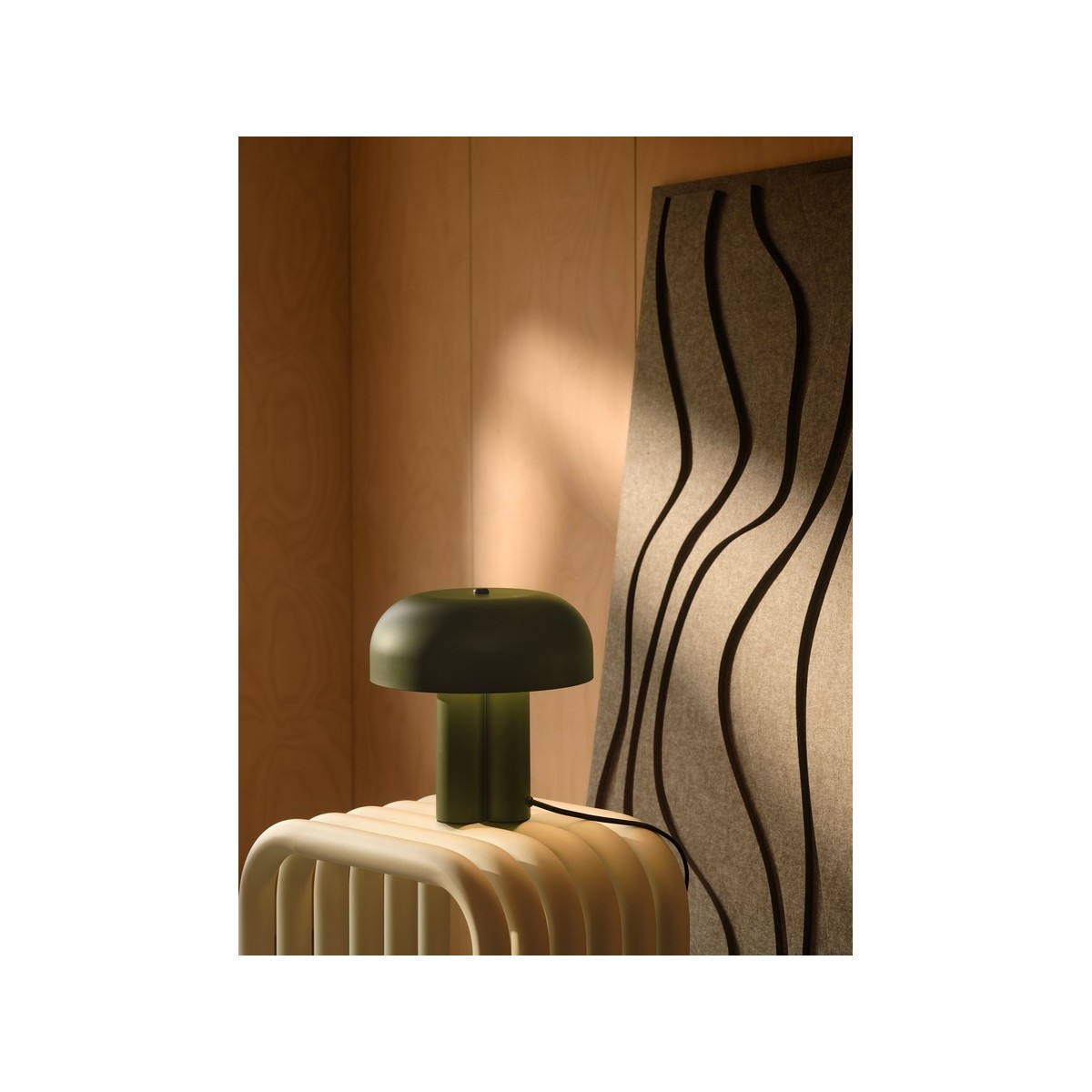 Lampe à poser SANDRO Métal Vert foncé E27 - NORDLUX 2612025023 