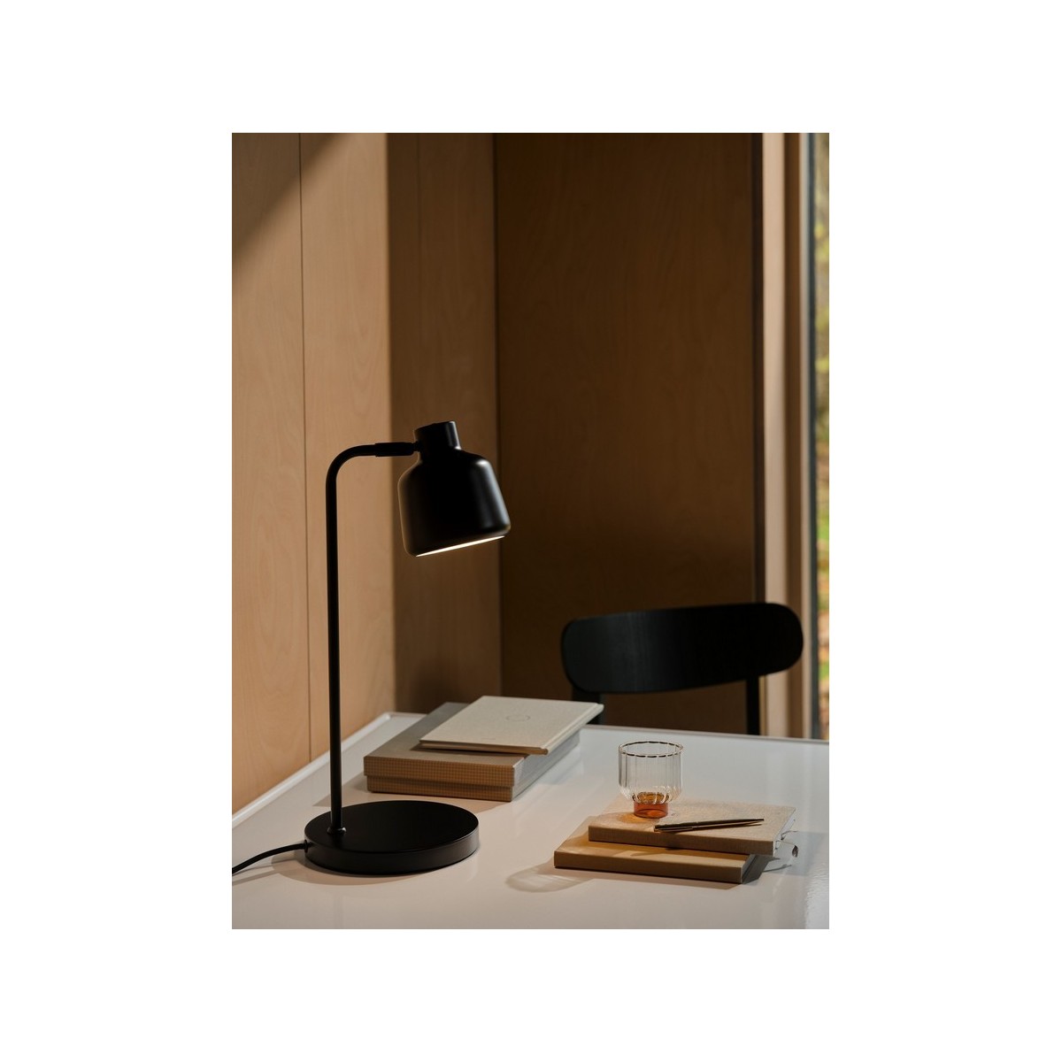 Lampe à poser LOUELLA Métal Noir E14 - NORDLUX 2612115003 