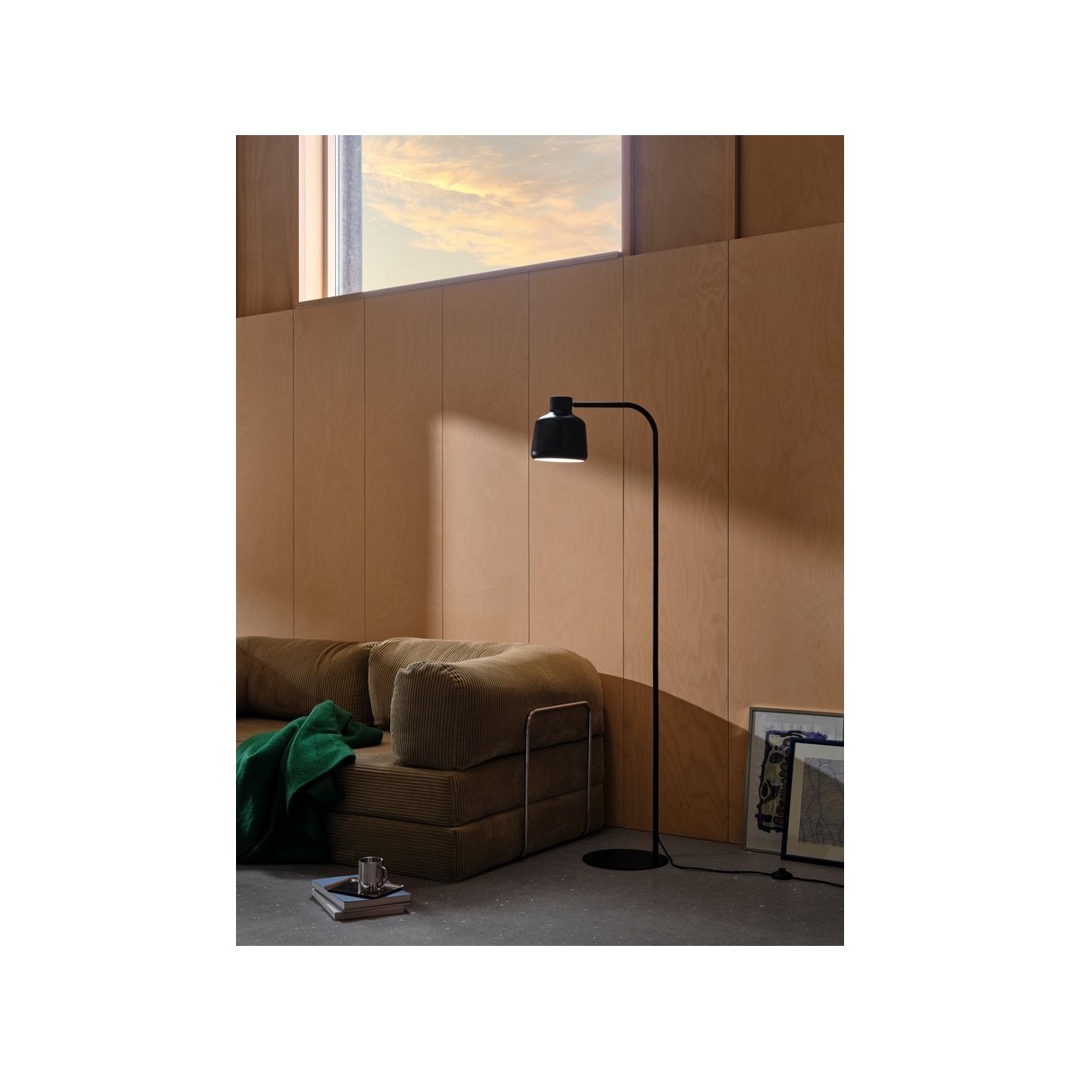 Lampadaire LOUELLA Métal Noir E27 - NORDLUX 2612134003 