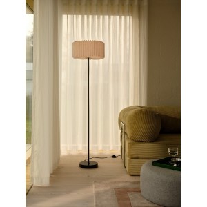 Lampadaire VIVIENNE Textile Noir E27 - NORDLUX 2612284003 