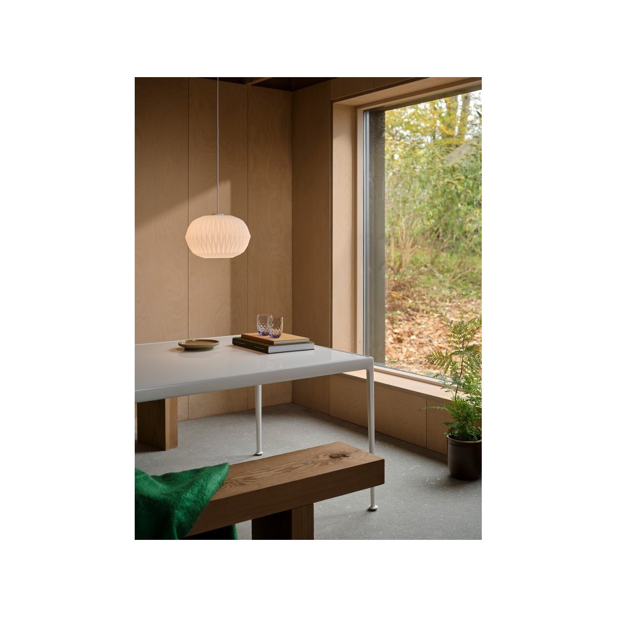 Suspension AVIANA Verrerie Opale E27 - NORDLUX 2612303001 