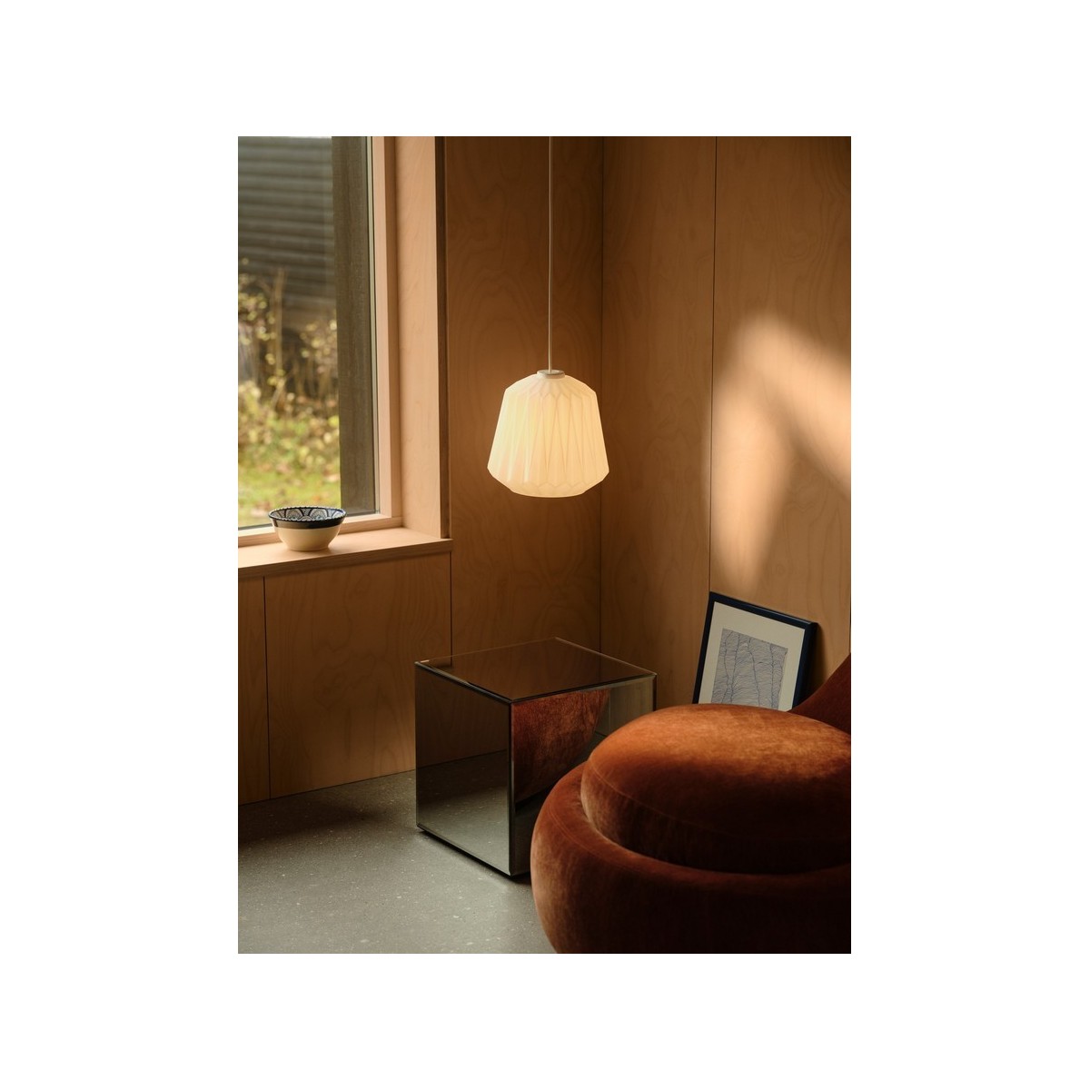 Suspension ELBIE Verrerie Opale E27 - NORDLUX 2612323001 