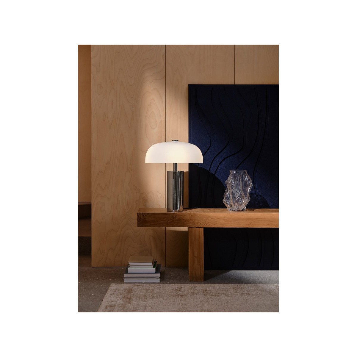 Lampe à poser GABRIELLE Métal Chromé E14 - NORDLUX 2612435033 