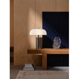 Lampe à poser GABRIELLE Métal Chromé E14 - NORDLUX 2612435033 