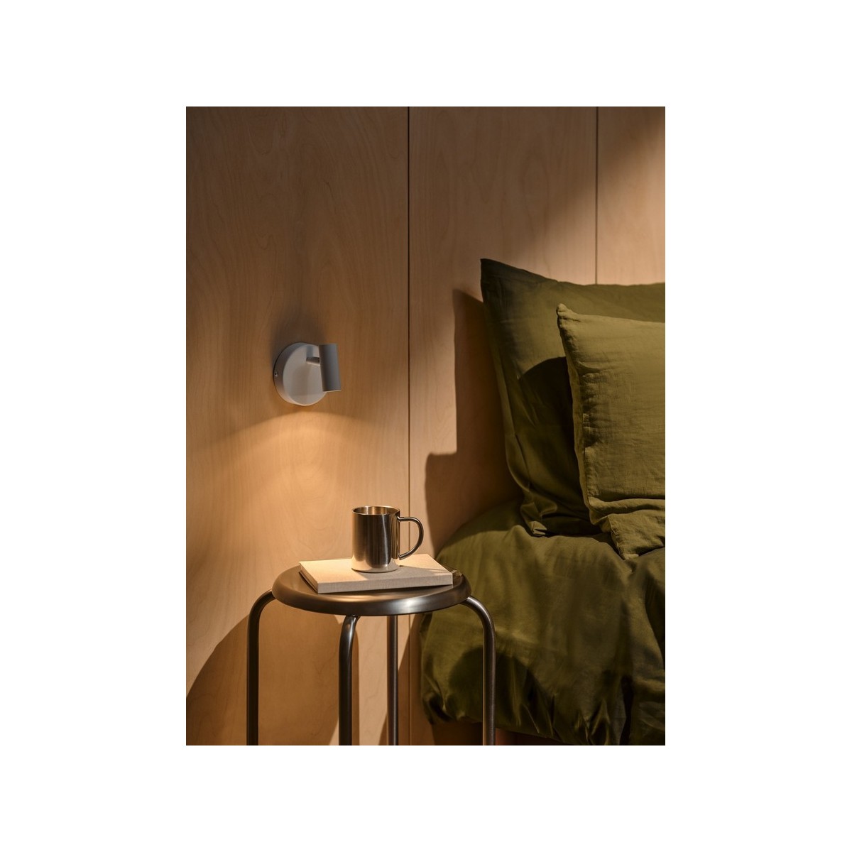 Applique murale OMARI Round Métal Blanc LED Intégré - NORDLUX 2612501001 