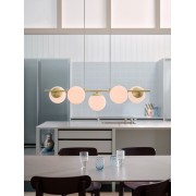 Suspension LILLY 5 spot Métal Laiton E14 - NORDLUX 2612623035 