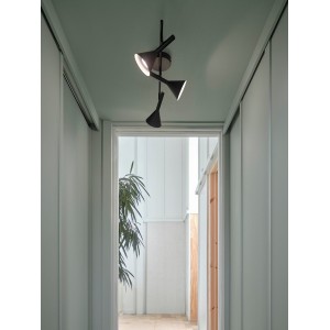 Plafonnier KELVIS 3 spot Métal Noir GU10 - NORDLUX 2612706003 