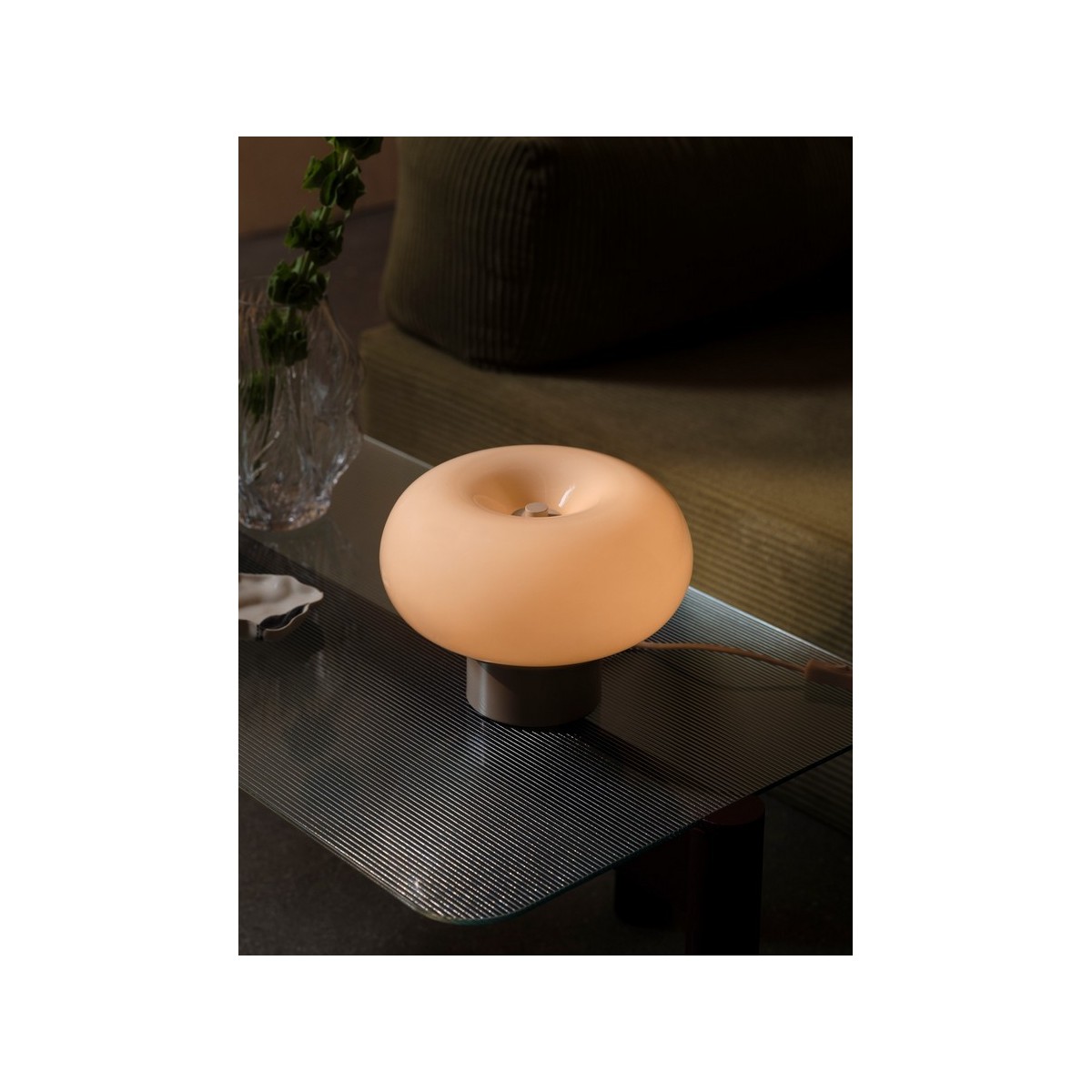Lampe à poser MALTI Verrerie Beige E27 - NORDLUX 2612825009 