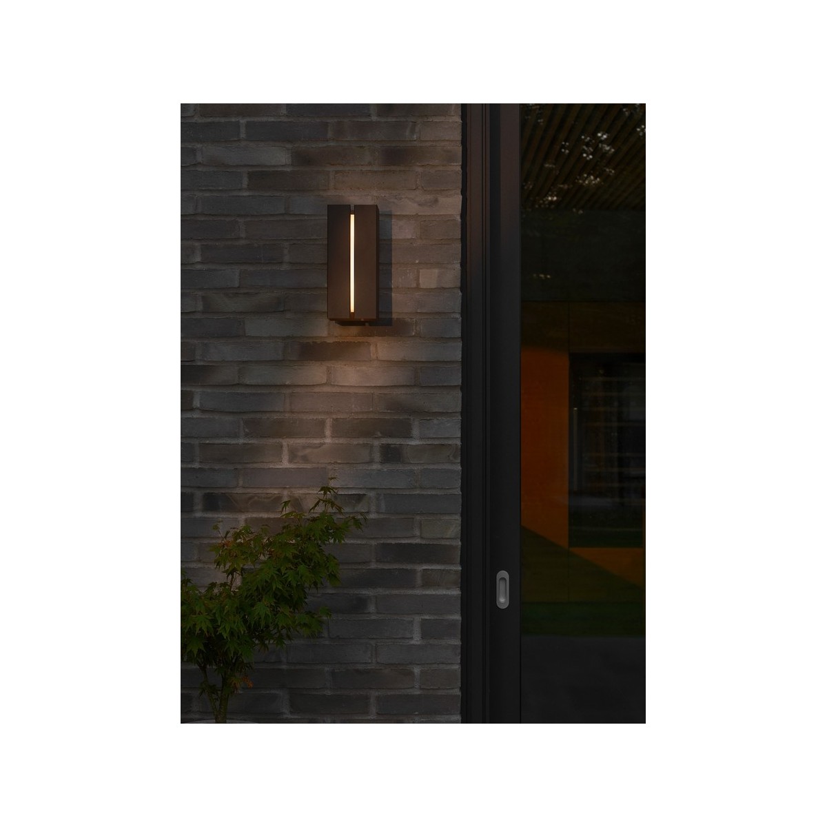Applique murale double Clarini Métal Seaside noir E27 - NORDLUX 2618151203 